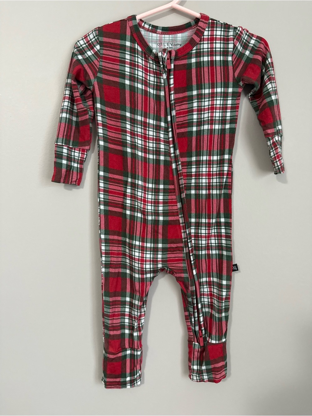 LEV Baby Christmas Pajamas Size 6-9 Months